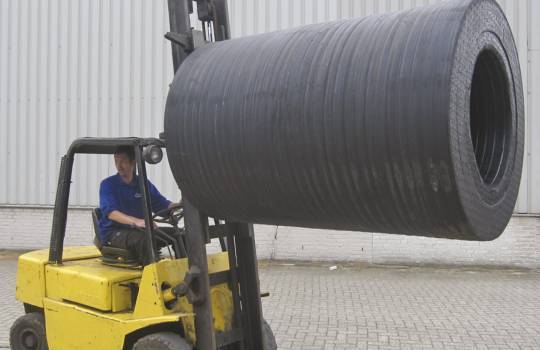 Gummi  Zylindrische Fender