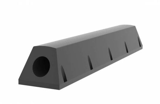 Gummifender für Schlepper – Trapezform mit Stahleinsatz